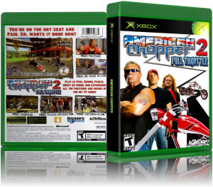 American Chopper 2 - Full Throttle (USA)3D Boxes Back Front